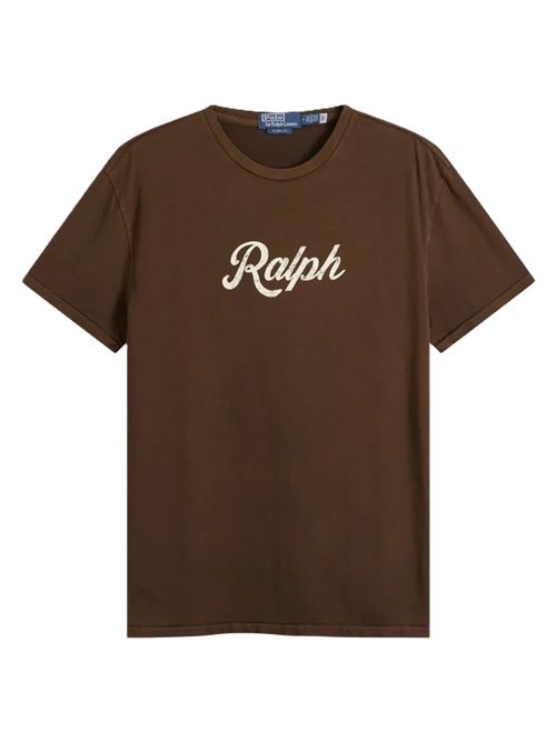 Polo Ralph Lauren Logo T-Shirt Polo Ralph Lauren | 710-936401-502COPPER BROWN